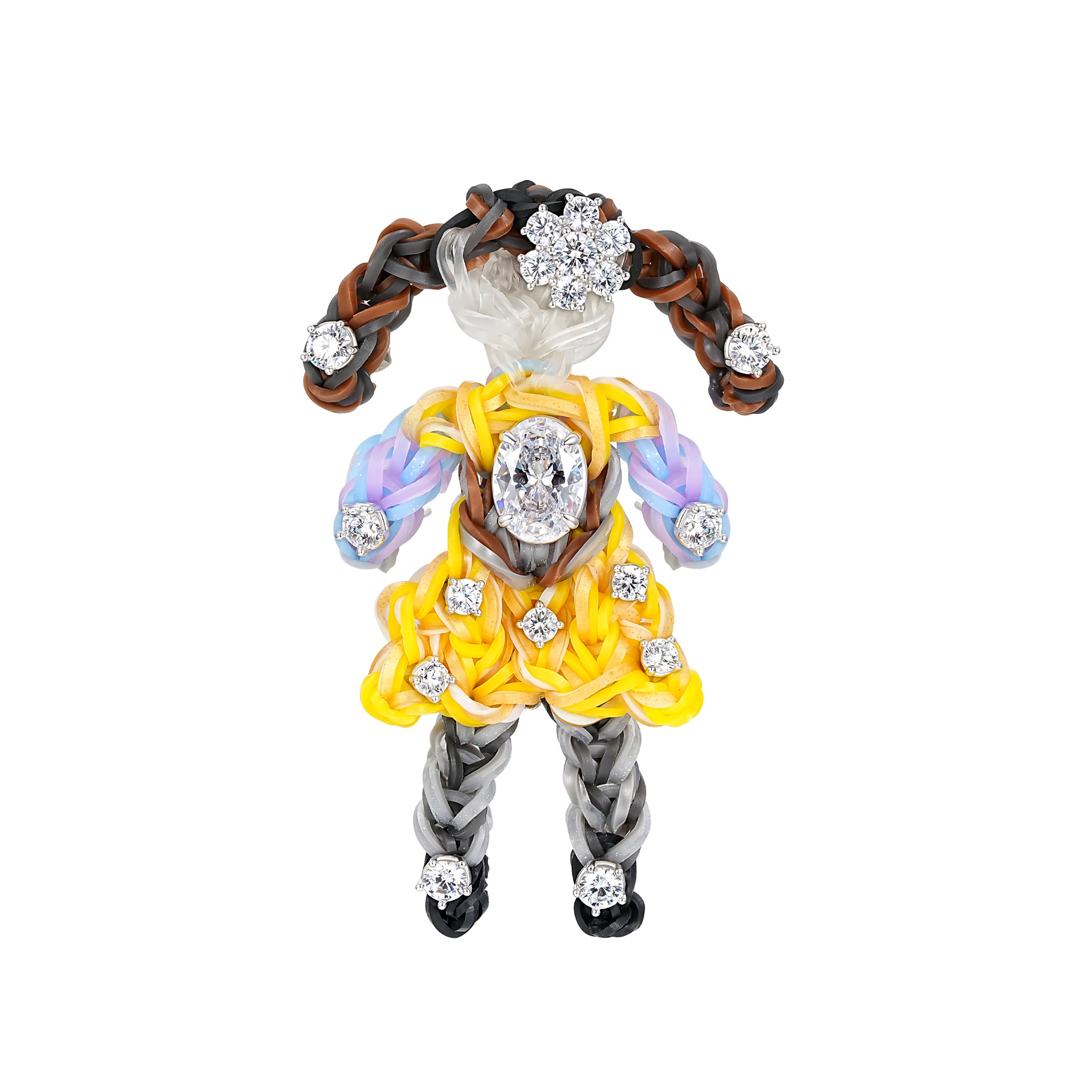 YVMIN X SHUSHUTONG / Rubber Band Girl Brooch