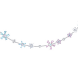 Paradise / Single-Layer Gem Flower Necklace