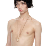 Paradise / Wooden Acorns Necklace