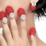 Paradise / Berry Finger Ring