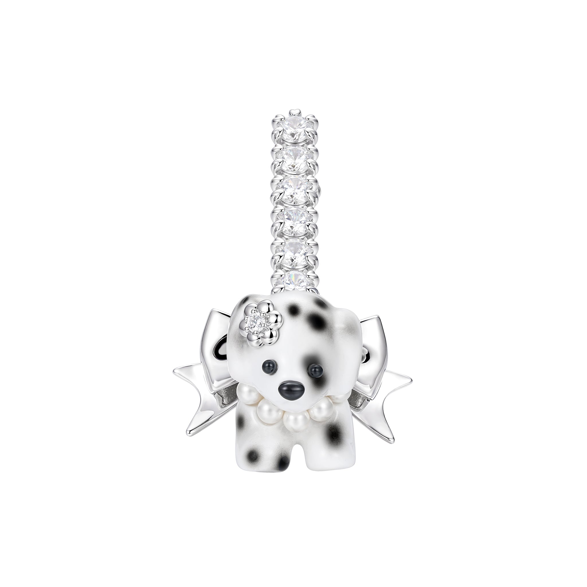 Paradise / Bowknot Puppy Thin Hair Clip