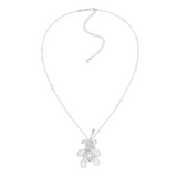 Orchard / Jewel-Wrapped Grape Bear Necklace