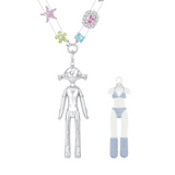 Paradise / Medium Girl Gemstone Long Necklace