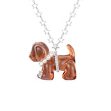 Paradise / Star Chain Puppy Necklace