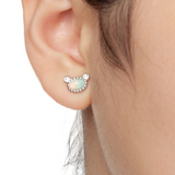 Paradise / Bear Gem Stud Earrings