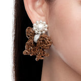 YVMIN X SHUSHUTONG / Rubber Band Bow Knot Earring