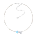Paradise / Shooting Star Pearl Necklace