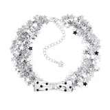 Paradise / Star Polka Dot Bowknot Necklace