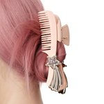 YVMIN X Ashley Williams Meteor Comb Claw Clip hair accessory 迷你发夹 with meteor-inspired design