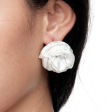 YVMIN X SHUSHUTONG / Large Paper Rose Earring