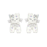 Paradise / Split Cat Stud Earrings
