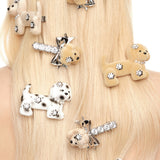 Paradise / Flower Decoration Puppy Hair Clip