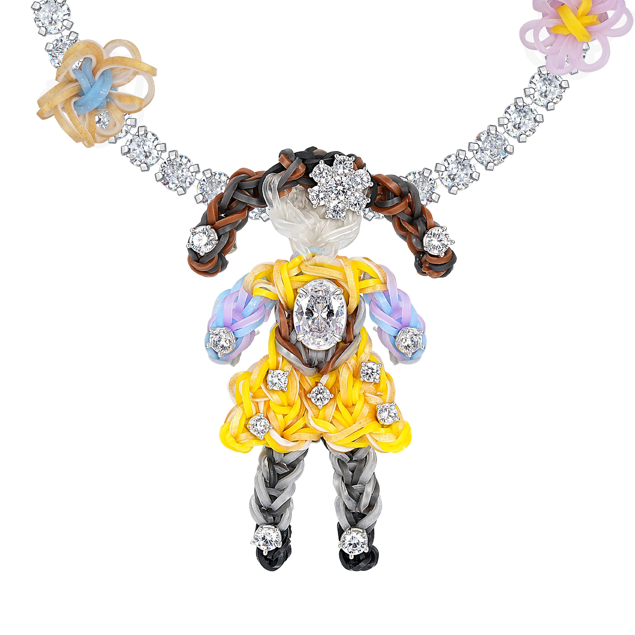 YVMIN X SHUSHUTONG / Rubber Band Girl Necklace