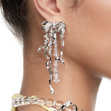 Paradise / Bow Tassel Earrings