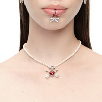 YVMIN X SHUSHUTONG / Double Arrow Heart Necklace YVMIN X SHUSHUTONG / Double Arrow Heart Necklace