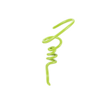 YVMIN Paradise Vines Ear Hook earring featuring gold-toned vines and leaf designs on a white background.