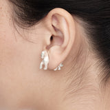 Paradise / Split  Pony Earring