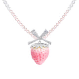 Paradise / Strawberry Pearl Necklace