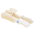 YVMIN X Ashley Williams Meteor Comb Claw Clip hair accessory, metallic celestial-inspired design