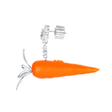Orchard / Crystal Carrot Drop Earrings