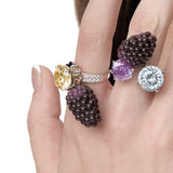 Paradise / Mulberry Gemstone Ring