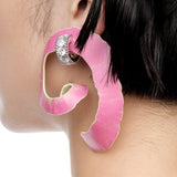Paradise / Apple Peel Stud Earring