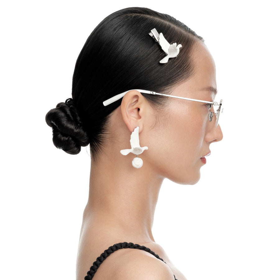 YVMIN X SHUSHUTONG / Ceramic Pigeon Hair Clip
