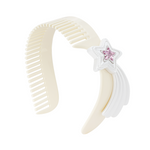 YVMIN X Ashley Williams Meteor Comb Headband hair accessory with celestial-inspired metallic design