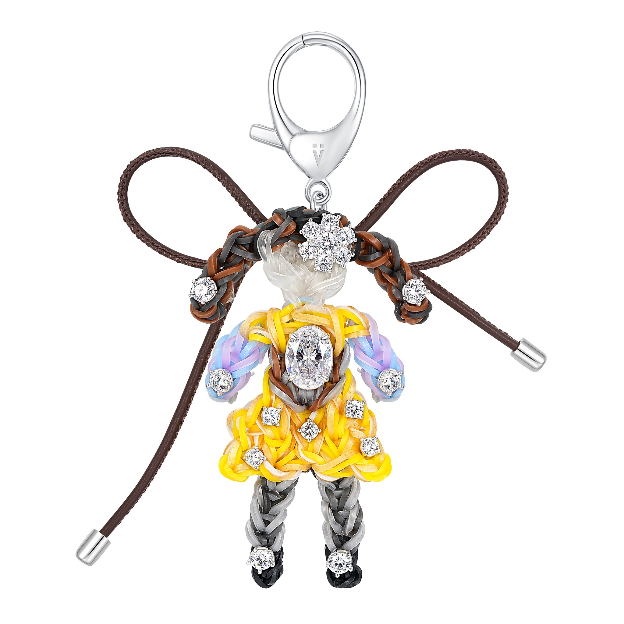 YVMIN X SHUSHUTONG / Rubber Band Girl Bag Charm Chain