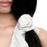 YVMIN X SHUSHUTONG / Paper Rose Hair Tie