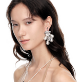 Orchard / Jewel-Wrapped Grape Bear Drop Earrings