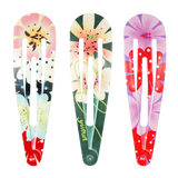 Printed Hair Clip Set