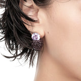 Paradise / Berry Gemstone Earring