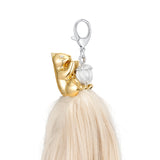 Paradise / Squirrel Plush Tail Pendant Bag Charm Chain