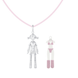 Paradise / Small Girl Cord Necklace