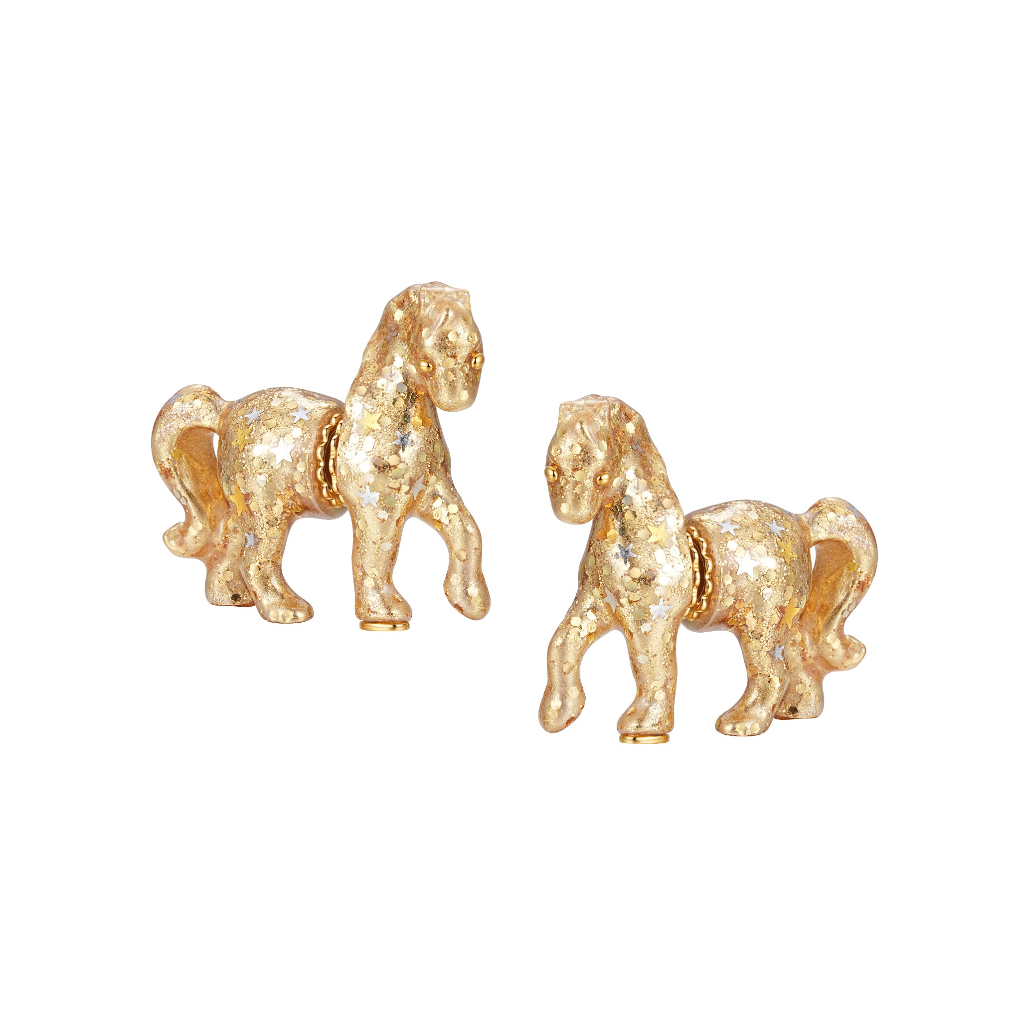 Paradise / Split Pony Star Earring