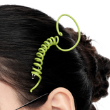 YVMIN Paradise Vines Bowknot Hair Pin with floral design and elegant bow, perfect for stylish hair accessories.