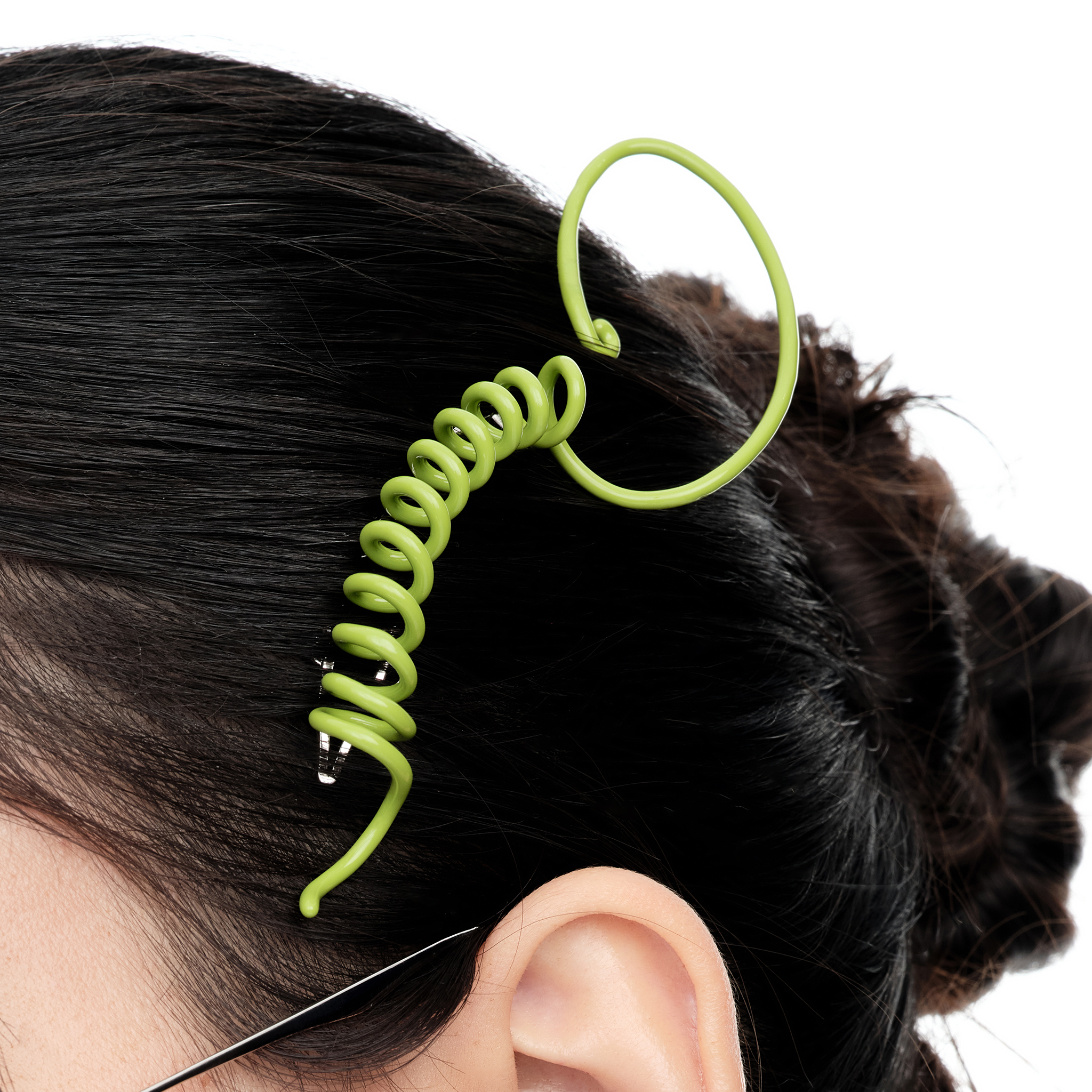 YVMIN Paradise Vines Bowknot Hair Pin with floral design and elegant bow, perfect for stylish hair accessories.