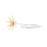 YVMIN Daisy Leaf Hair Clip with paradise-themed floral and leaf design, perfect for decorative hair accessories.