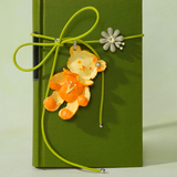Orchard / Orange Bear Flower Necklace