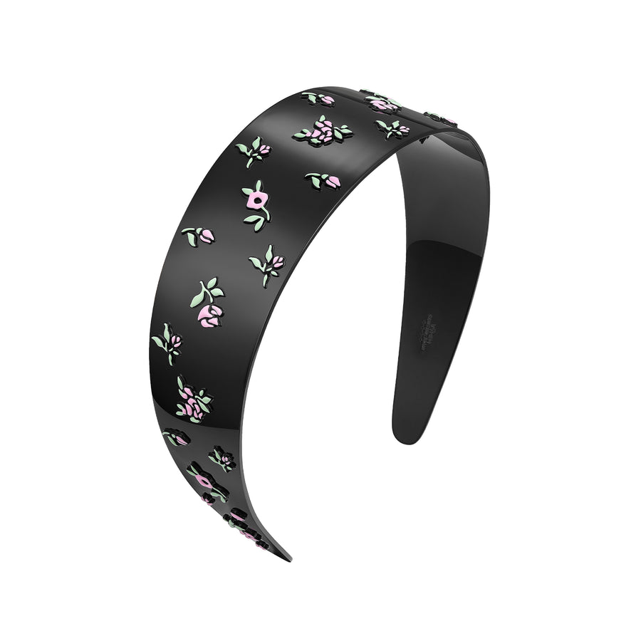 YVMIN X SHUSHUTONG / Hand Painted Floral Hair Band