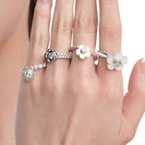 Paradise / Nacre Flower Pearl Ring