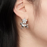 Paradise / Metal Star Pony Earring