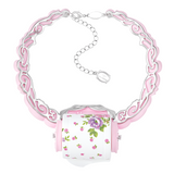 YVMIN X Ashley Williams Scroll Choker necklace with ornate scroll design