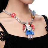 YVMIN X SHUSHUTONG / Rubber Band Girl Necklace