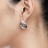 Paradise / Metal Hedgehog Earring