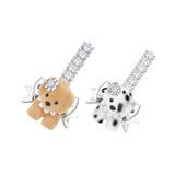 Paradise / Bowknot Puppy Thin Hair Clip