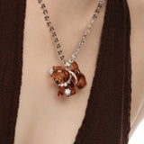 Paradise / Star Chain Puppy Necklace