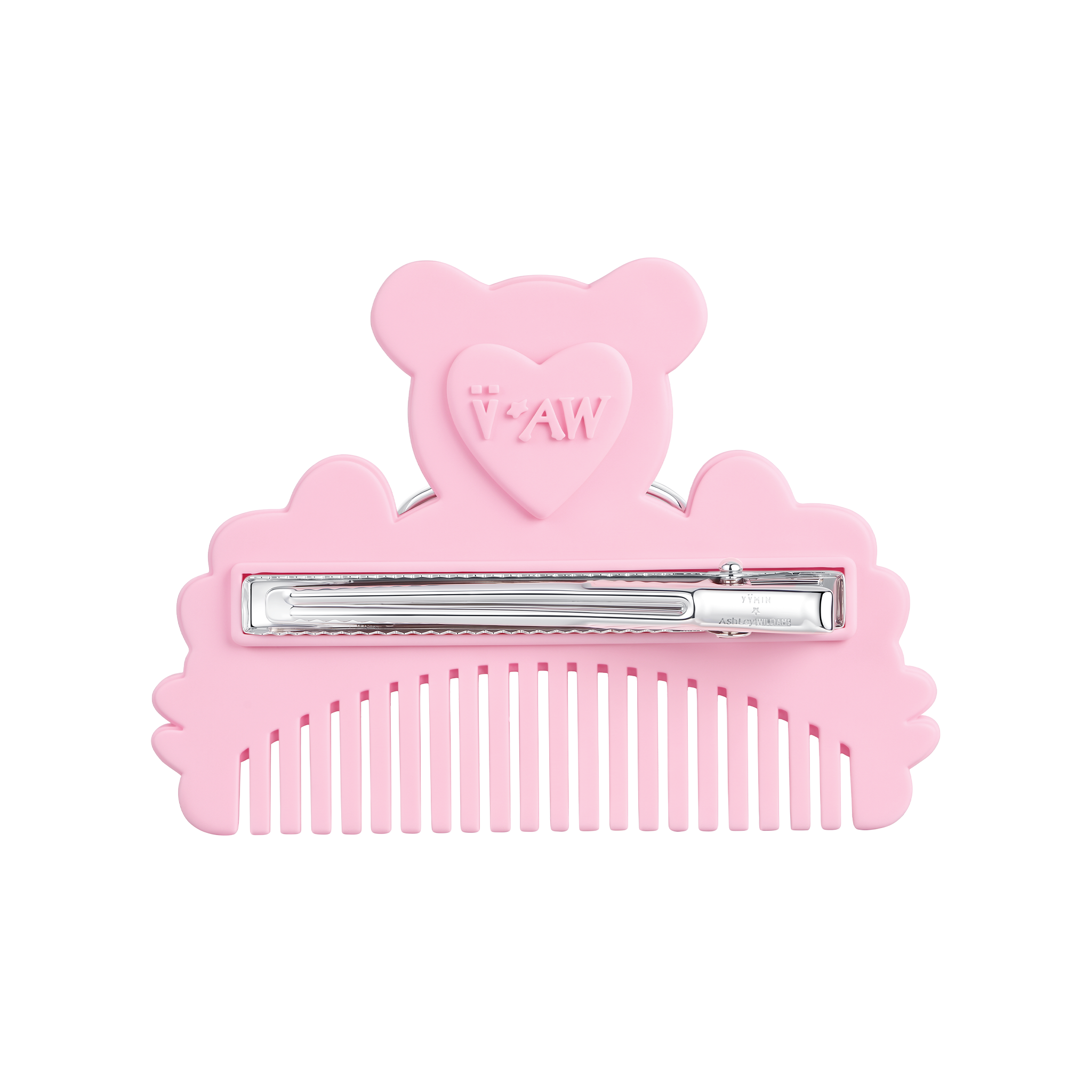 YVMIN X Ashley Williams Crying Bear comb hair clip, whimsical bear-shaped hair accessory
