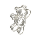 YVMIN Paradise waving bear metal hair claw clip with engraved design, strong grip, and decorative bear motif for stylish hair styling.